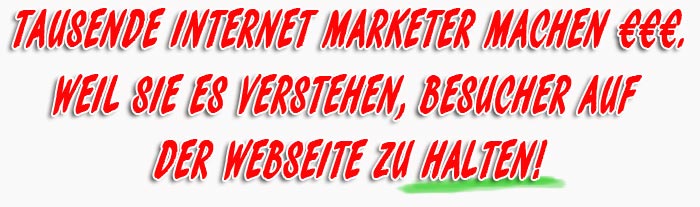 Tausende Internet Marketer