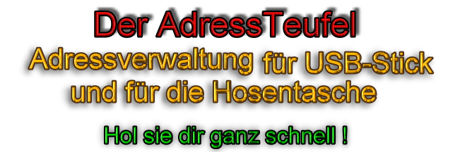 AdressTeufel Sofort GRATIS holen!