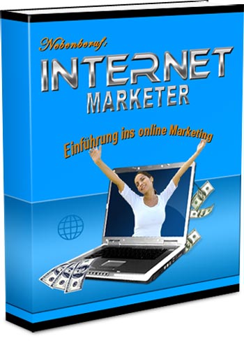 Ebook Cover Nebenberuf Internet Marketer