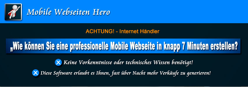 header mobile webseiten hero