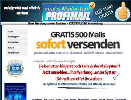 Versende Deine E-Mails auch ber diesen guten Mailer !