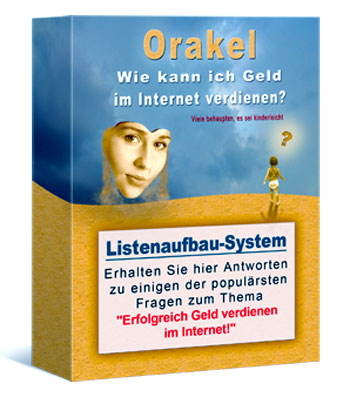 Cover Internet Orakel - wie kann ich im Internet erfolgreich Geld verdienen