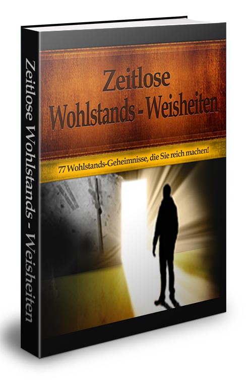 Ebook Cover von Zeitlose Wohlstands Weisheiten