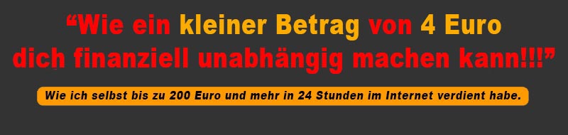 Wie ein kleiner Betrag von 4 Euro dich finanziell unabhngig machen kann