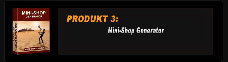 Produkt 3 Mini Shop Generatr