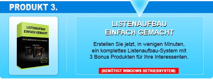Einfaches Listenaufbau System