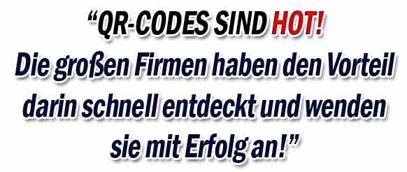 QR-Codes sind Hot
