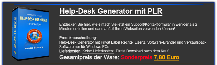 Help Desk Generator Software