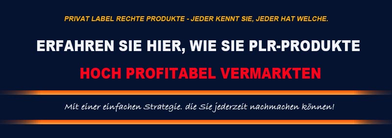 Headline PLR Produkte Profitabel verkaufen